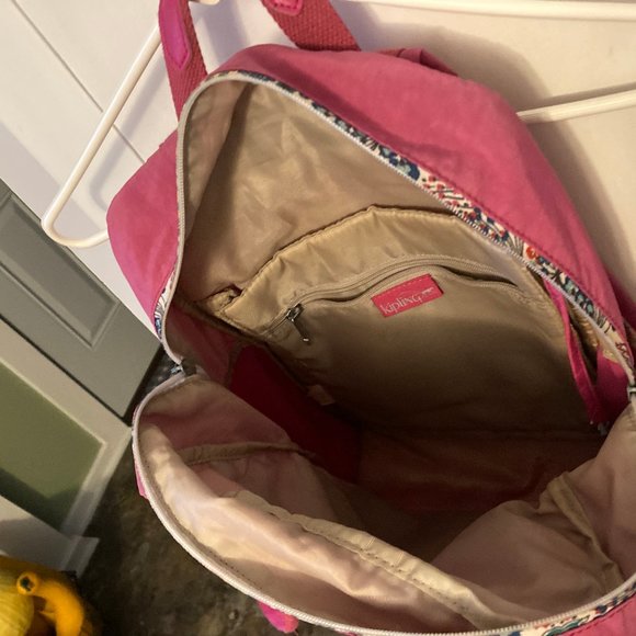 Pink Kipling Backpack - Picture 6 of 15